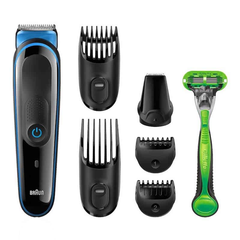 Braun MGK3040 Trimmer Package Contents