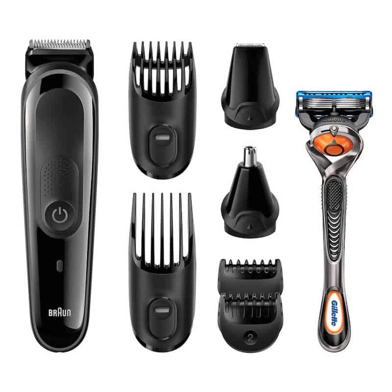 Braun MGK3060 trimmer package contents